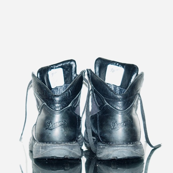 DANNER Genuine Leather Black Hiking Chucka Boots - Picture 5 of 14